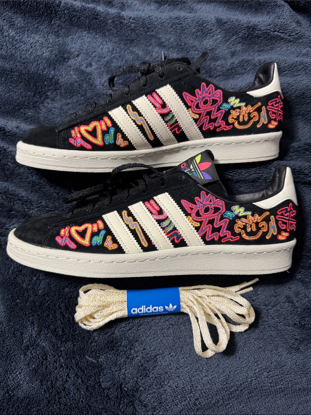 adidas Campus 80s Pride sneakers Never Worn Size 8.5 men’s